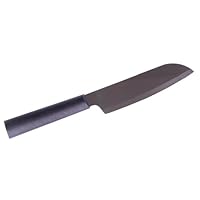 Rada Cutlery Cooks Utility Knife, Made in USA, Dishwasher Safe Black Handle (W240)