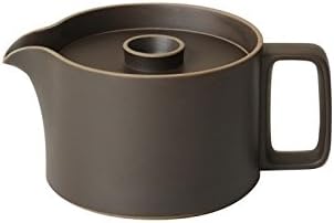 Hasami Porcelain Teapot Black 5.2/3 x 4.1/8 (40 floz) (HPB018)
