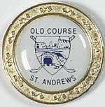 St. Andrews Old Course Ball Marker