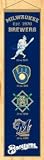 Milwaukee Brewers MLB 8 X 32 Heritage Banner