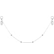 Steel Brass Knuckles Captive Nipple Chain
