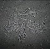 Faye & Lou Breastfeeding Butterfly Embroidered Black Fabric