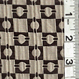 Beige/Brown Silk Tapestry - Apparel Fabric