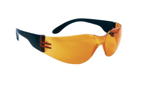 SAS Safety 5342 NSX Eyewear with Polybag, Orange Lens/Black Temple On Sale