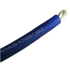 Stinger HPM Series 0 Gauge Matte Blue OFC Power Wire