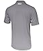 adidas Golf Men's Solid Polo Jersey, Mid Grey, Small