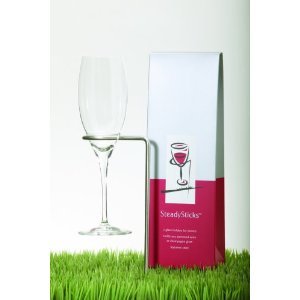 SteadySticks By Tovolo Wine Glass Holders, Set of 2
