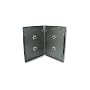100 Xlayer DVD CD H�llen 4fach 4er-DVD-Box schwarz&hellip von XLayer
