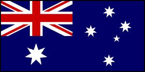 Large Fabric Australian Ozzie Flag 5x3 Foot