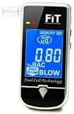 Professional Fuel Cell Sensor Breathalyzer, Alcohol Breath Tester, Dectector