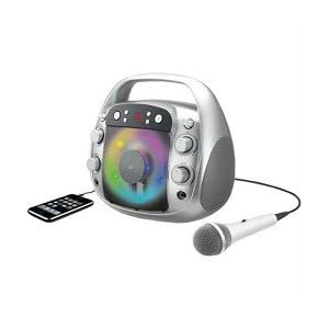 GPX J-100S - Party Machine CD+G Karaoke System with Red LED Display