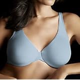 Olga Curves signature support full figure seamless tailored underwire 36C/Black