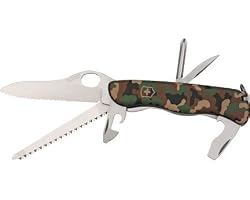 Victorinox Swiss Army One Hand Trekker Camo Pocket Knife
