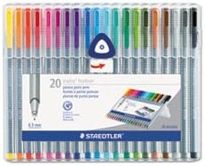 Staedtler Triplus Fineline Markers 20/Pk