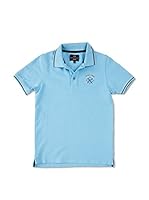 La Española Polo Niño Manga Corta (Azul Celeste)