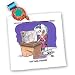 Londons Times Funny Society Cartoons - Carp Tunnel Syndrome - Quilt Squares