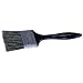 Weiler 1-1/2" Width, 5/16" Thickness, 1-11/16" Bristle Length, Gray China Bristle, Chip And Oil Brush With Plastic Handle