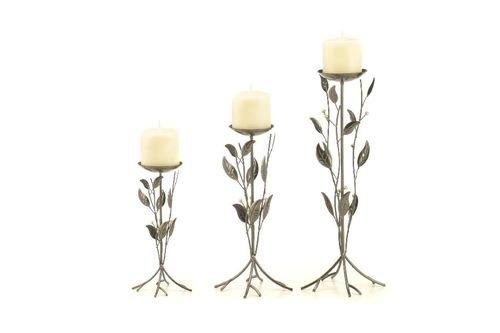 Branch with Brass Pillar 15-1/2 H