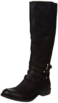 Big Sale Best Cheap Deals Steve Madden Women's Albany Boot,Black Leather,8 M US