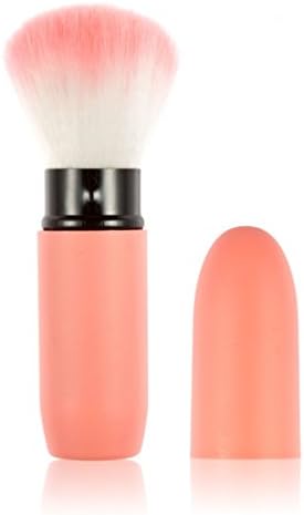Hongteen Super Density Soft Makeup Cosmetic Facial Adjustable/ Blusher/ Concealer Brush (Peach-red)