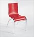 Gloria Leather Chair Set of 4 by ItalModern - 03181 (Black) (33.5"H x 17.5"W x 20"D)