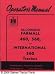OPERATORS MANUAL: FARMALL 560 GAS