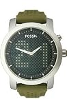 Fossil Big Tic Olive Silicone Negative Display Men's watch #BG2220