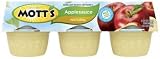 Mott's Apple Sauce Natural No Sugar Added 6 - 3.9 oz cups