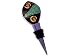 ArtisanStreet's Mocha - Dichroic Fused Glass Art Bottle Stopper With Wood Stand. Use for 750 ml or 1 L Wine or Liquor Bottles, Oil  Vinegar, Cooking Wine or Perfume Bottles. One of a Kind.
