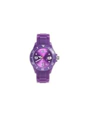 Silicone Watch " PURPLE " - For Men / Women / Kids / Unisex Silikone Collection Purple Round Silicone Watch