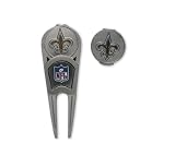 New Orleans Saints Ball Mark Repair Tool & Hat Clip Combo