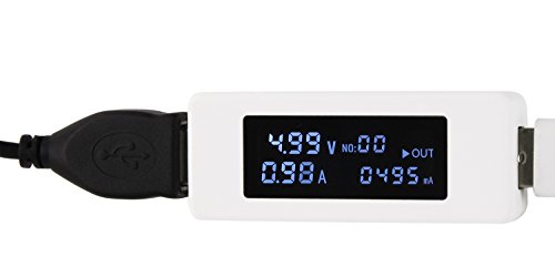 Jellas™ lcd digital dc multimeter/ ammeter voltmeter /usb meter…