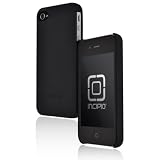 Incipio Feather Matte Hülle für Apple iPhone 4 / 4S schwarz