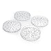 Gorham LADY ANNE COASTERS S/4