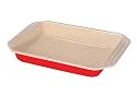 Kaiser 735627 La Table Brat- und Auflaufform, 39.5 x 28 x 5 cm, 2-farbige Emaille