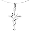 Handcrafted Steel Tribal Cross Wire Choker