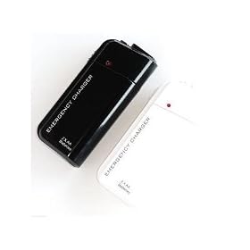 Black Portable Battery Powered Travel Charger for Apple iPhone 4, iPod & MORE!!