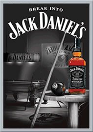 Jack Daniels - 3D Poster - Pool