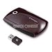 Kensington SlimBlade Media Mouse, Wireless Mouse with Media Controller (Dark Wine) K72282US