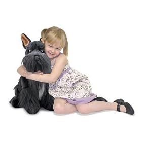 Melissa & Doug Miniature Schnauzer Plush