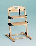 Tipp-Topp High Chair with Adjustable Tray - Natural Finish, by Kettler