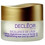 Decleor Excellence De L'age Regenerating Eye and Lip Cream for Unisex, 0.5 Ounce