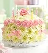 Flowers by 1800Flowers - Birthday Flower Cake Pastel