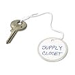 Avery White Metal Rim Tags, Strung, 1.5-Inch Diameter, Pack of 500 (14314)