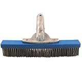 Pool Style 10'' Stainless Steel Algae Brush for Swimming Pools & Spas