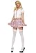 Sexy 3PC Pinky Schoolgirl Private School Girl Halloween Costume