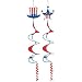 Beistle - 50699 - Patriotic Wind-Spinners- Pack of 12