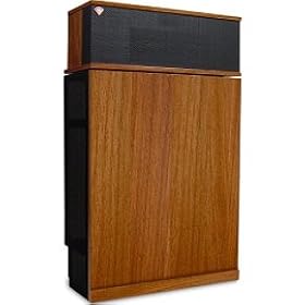 Klipsch Klipschorn Three-Way Speaker System with Klipsch's Legendary Folded Horn Driver (Oak)