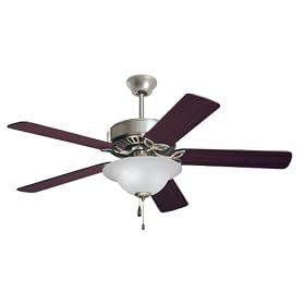 Emerson CF712BS Pro Series Indoor Ceiling Fan, 52-Inch Blade Span, Brushed Steel Finish by Emerson