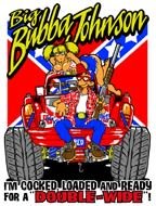 Big Johnson Big Bubba Sticker